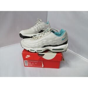 Nike Air Max 95 Light Bone Sport Turquoise Shoes 749766-027 Mens Sz 9.5